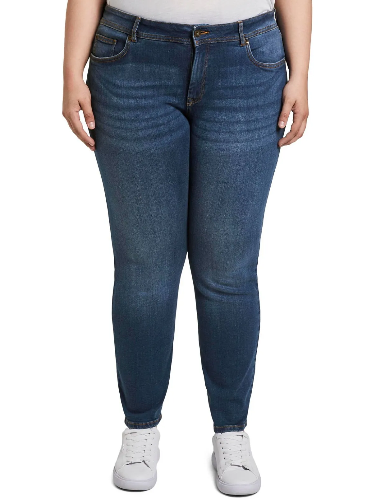 Slim Jeans mit Shaping-Effekt am Bauch