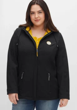 Softshell-Jacke mit Fleece-Innenseite