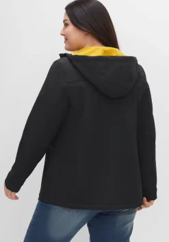 Softshell-Jacke mit Fleece-Innenseite