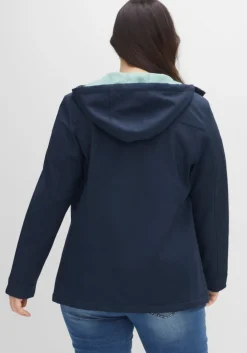 Softshell-Jacke mit Fleece-Innenseite
