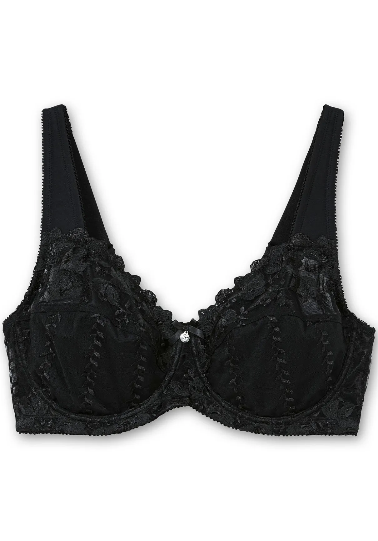 Spitzen-BH mit Bügeln und wattierten Cups