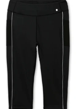 Sporthose in Caprilänge, mit Kontraststreifen