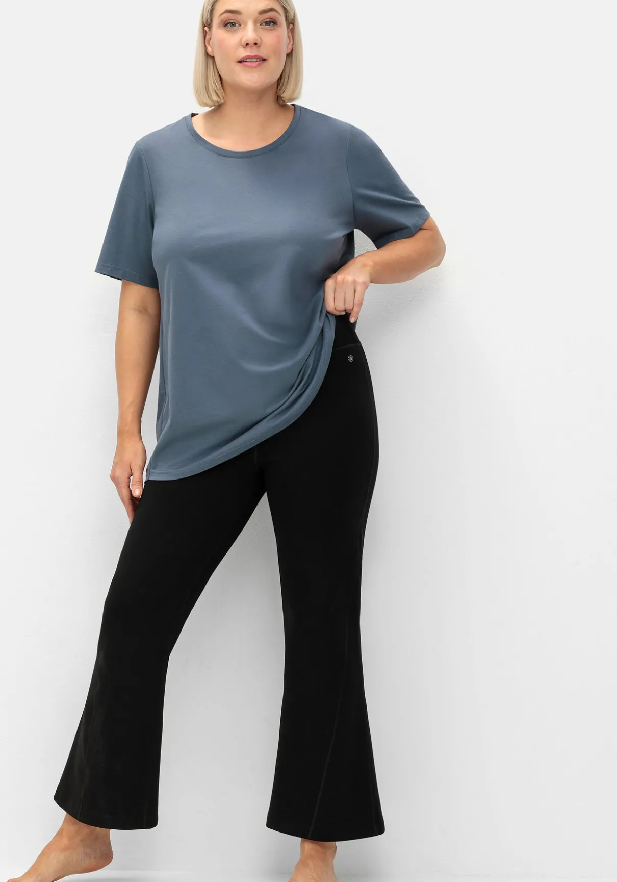 Sport-Jazzpants in Bootcut-Beinform