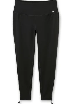 Sportleggings mit Shaping-Effekt, Saum mit Stopper