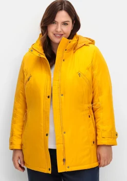 Steppjacke mit Tunnelzug in der Taille