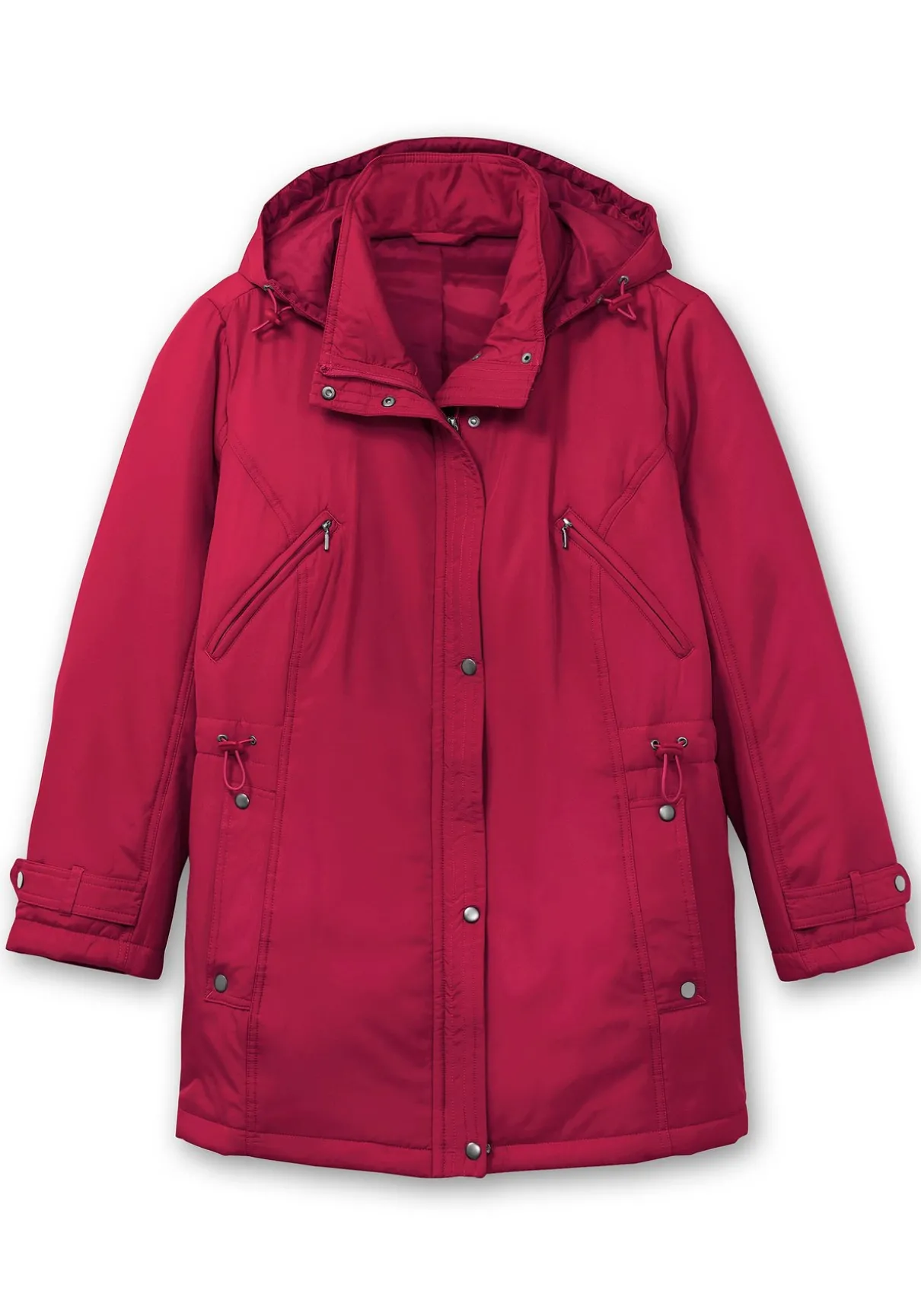 Steppjacke mit Tunnelzug in der Taille