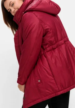 Steppjacke mit Tunnelzug in der Taille