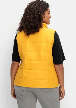 Steppweste in leicht taillierter Form