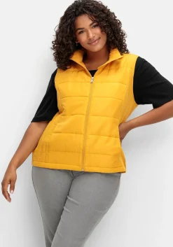 Steppweste in leicht taillierter Form