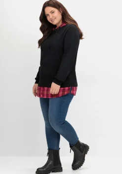 Stiefelette aus Leder, mit Reißverschluss vorn