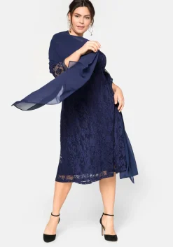 Stola aus fließendem Chiffon