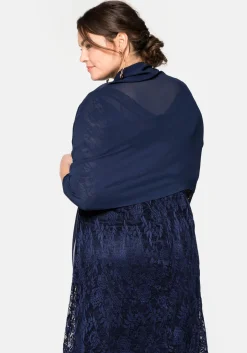 Stola aus fließendem Chiffon