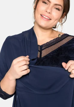 Stola aus fließendem Chiffon