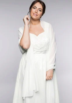 Stola aus fließendem Chiffon