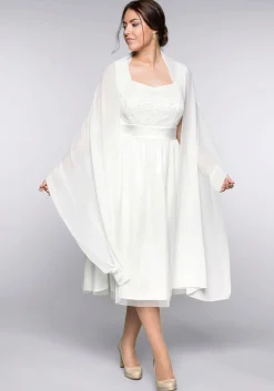 Stola aus fließendem Chiffon