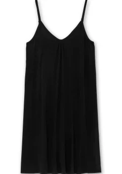 Strandset aus Jerseykleid und offenem Kaftan