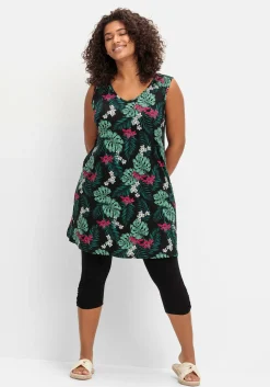 Strandset aus Longtop und 3/4-Leggings