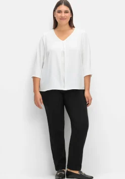 Stretchhose mit innenliegendem Gummizugbund