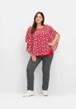 Stretchhose mit innenliegendem Gummizugbund