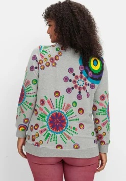 Sweatshirt mit grafischem Druck, im lockeren Schnitt