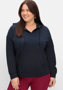 Sweatshirt mit Kapuze und Kängurutasche