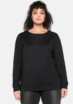 Sweatshirt mit seitlichen Reißverschlüssen
