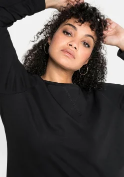 Sweatshirt mit seitlichen Reißverschlüssen