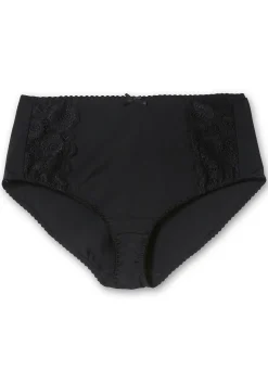 Taillenslip mit transparenter Spitze