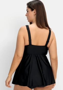 Tankini-Oberteil mit Raffung im Brustbereich