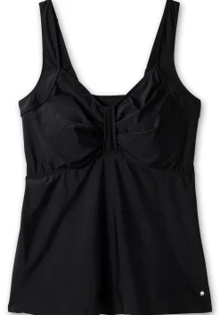 Tankini-Oberteil mit Raffung im Brustbereich