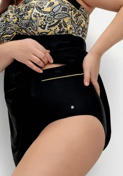 Tankini-Set mit Paisleymuster