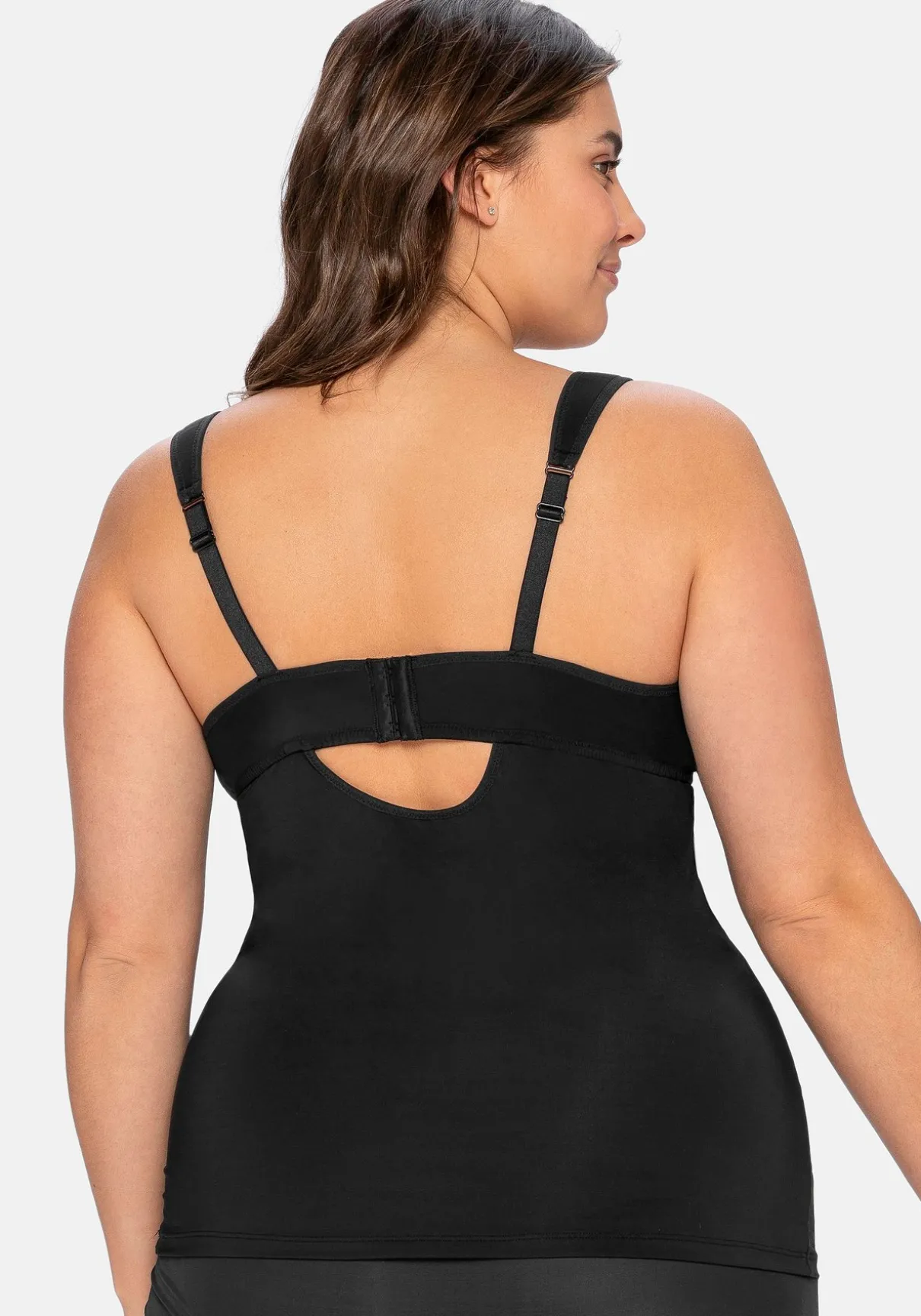 Top aus Microfaser, mit integriertem Bügel-BH