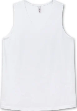 Top mit doppellagigem Vorderteil