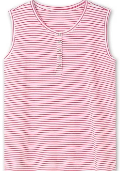 Top mit kurzer Knopfleiste