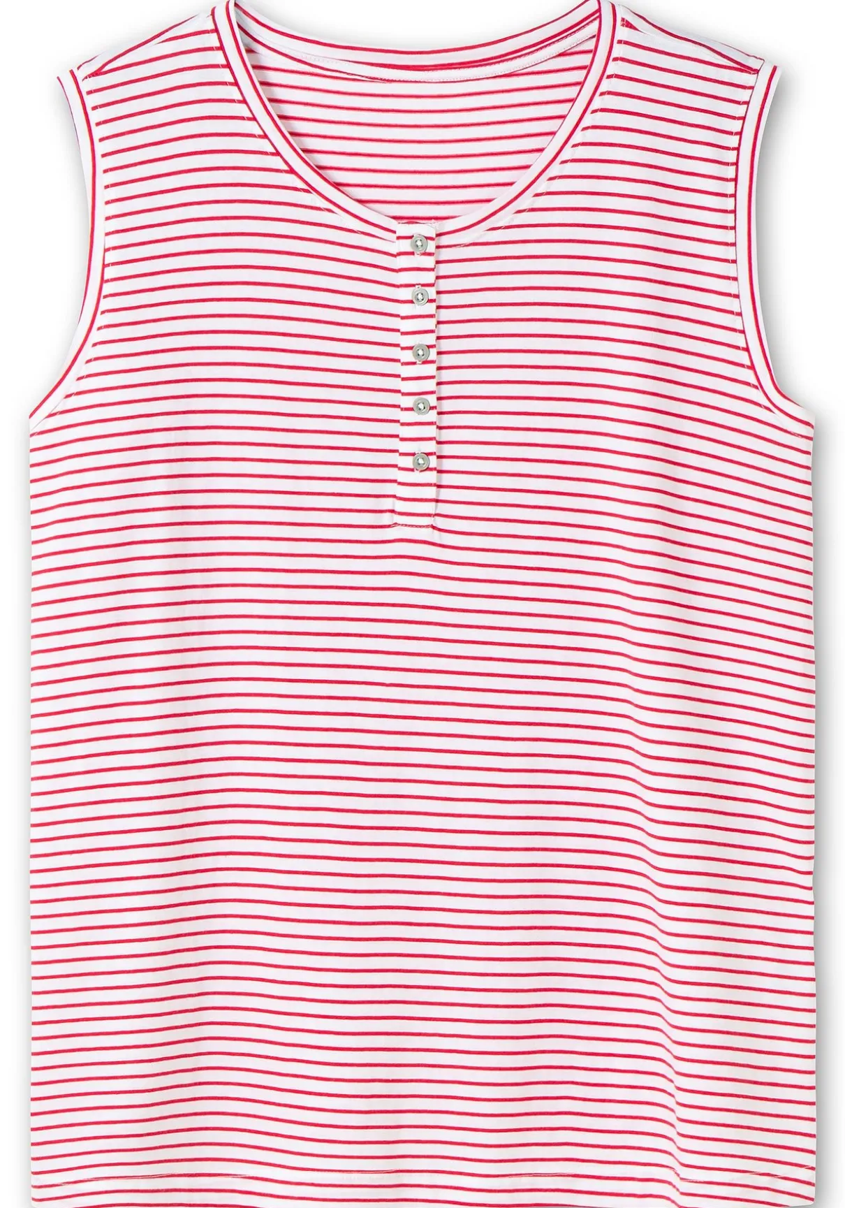 Top mit kurzer Knopfleiste