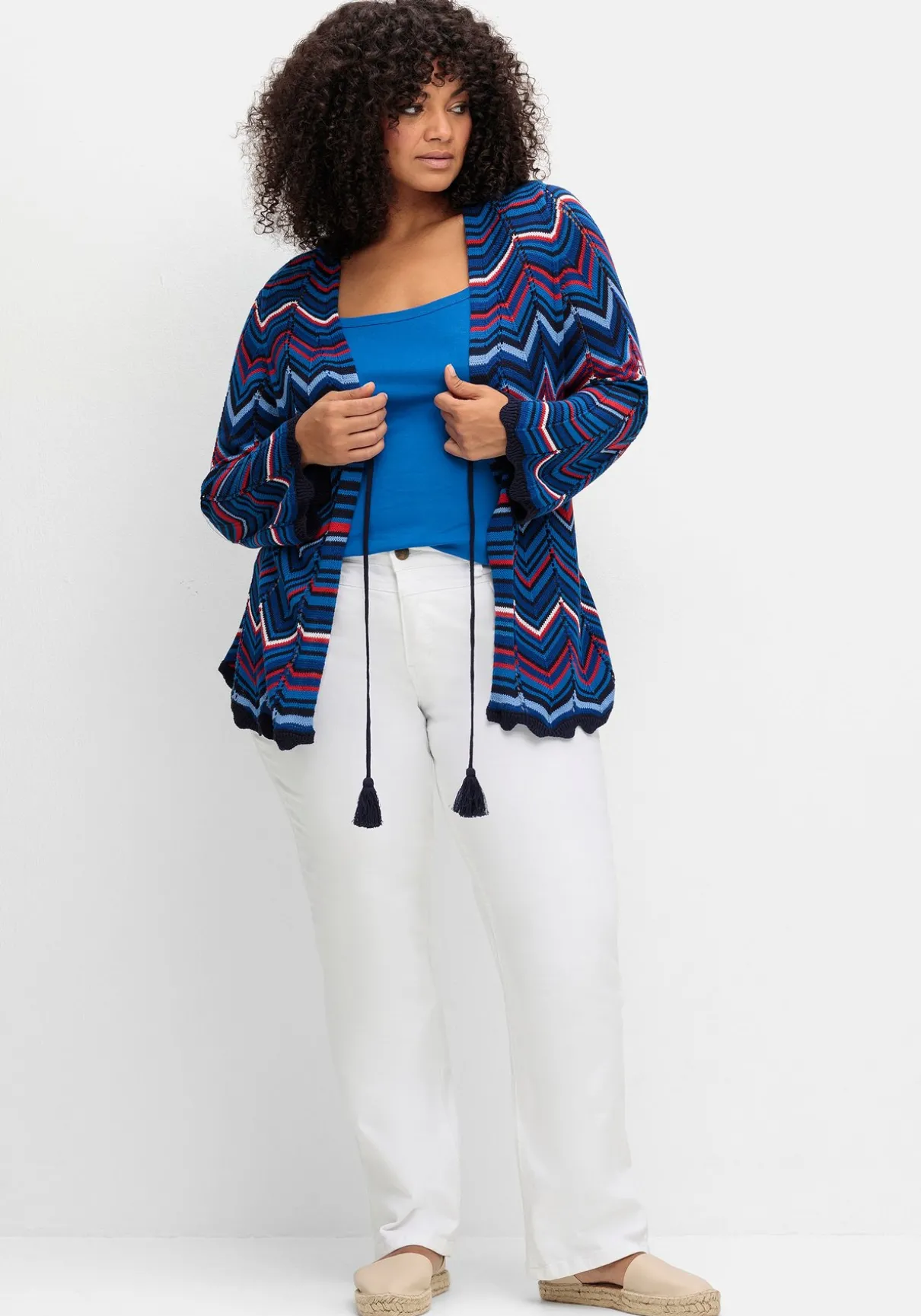 Top mit Spaghettiträgern, in Rippqualität