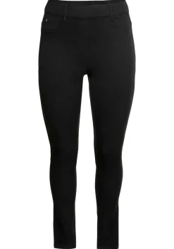 Treggings mit Schlupfbund und Gürtelschlaufen