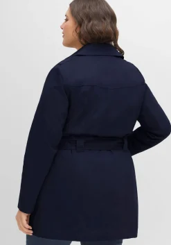 Trenchcoat in Kurzform