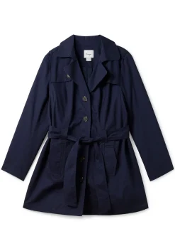 Trenchcoat in Kurzform