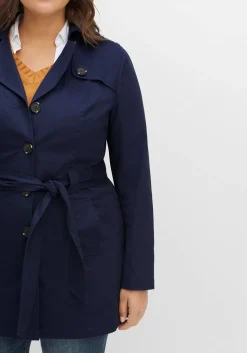 Trenchcoat in Kurzform