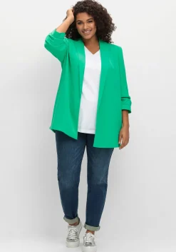 T-Shirt mit doppellagigem Vorderteil