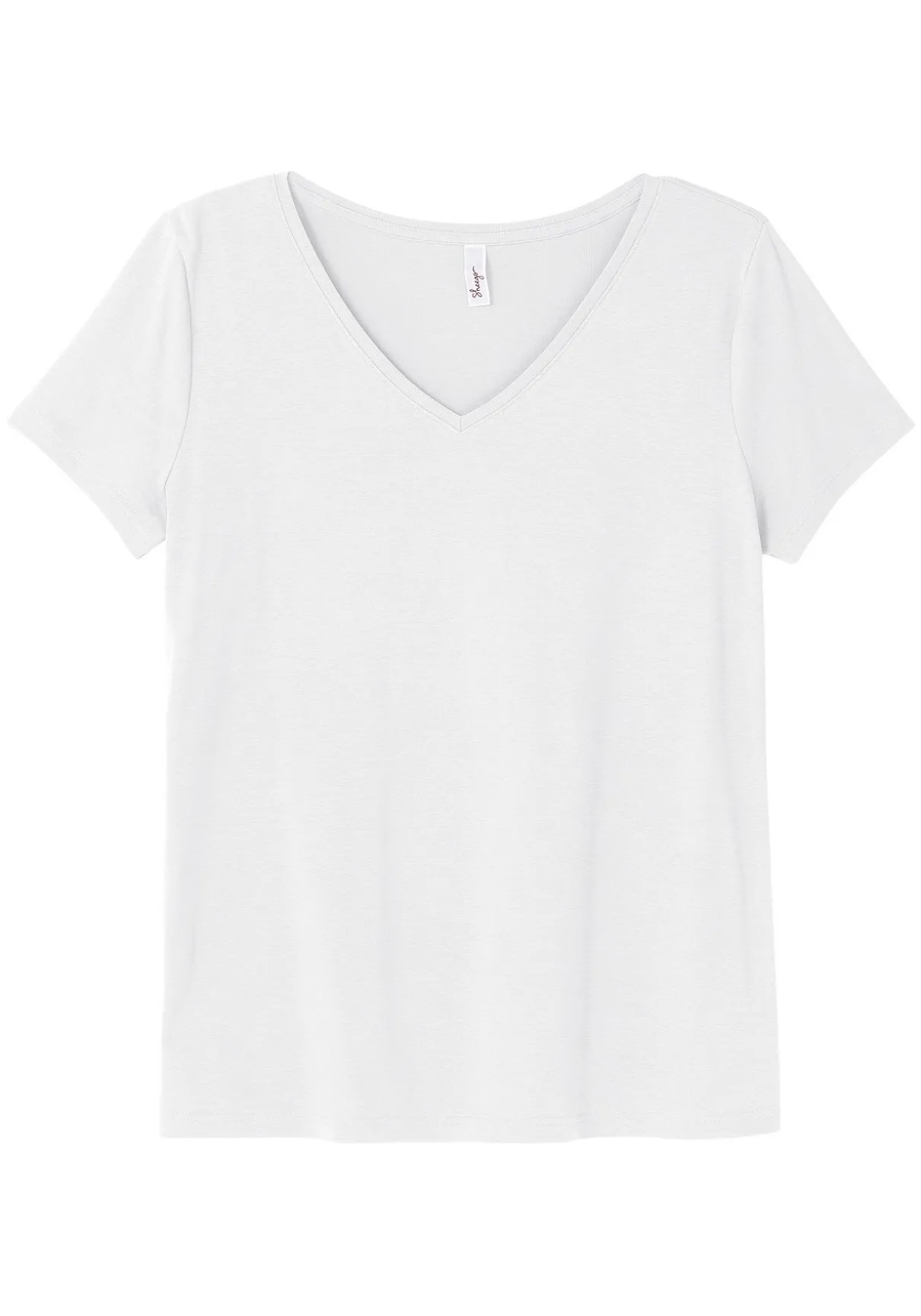 T-Shirt mit V-Ausschnitt