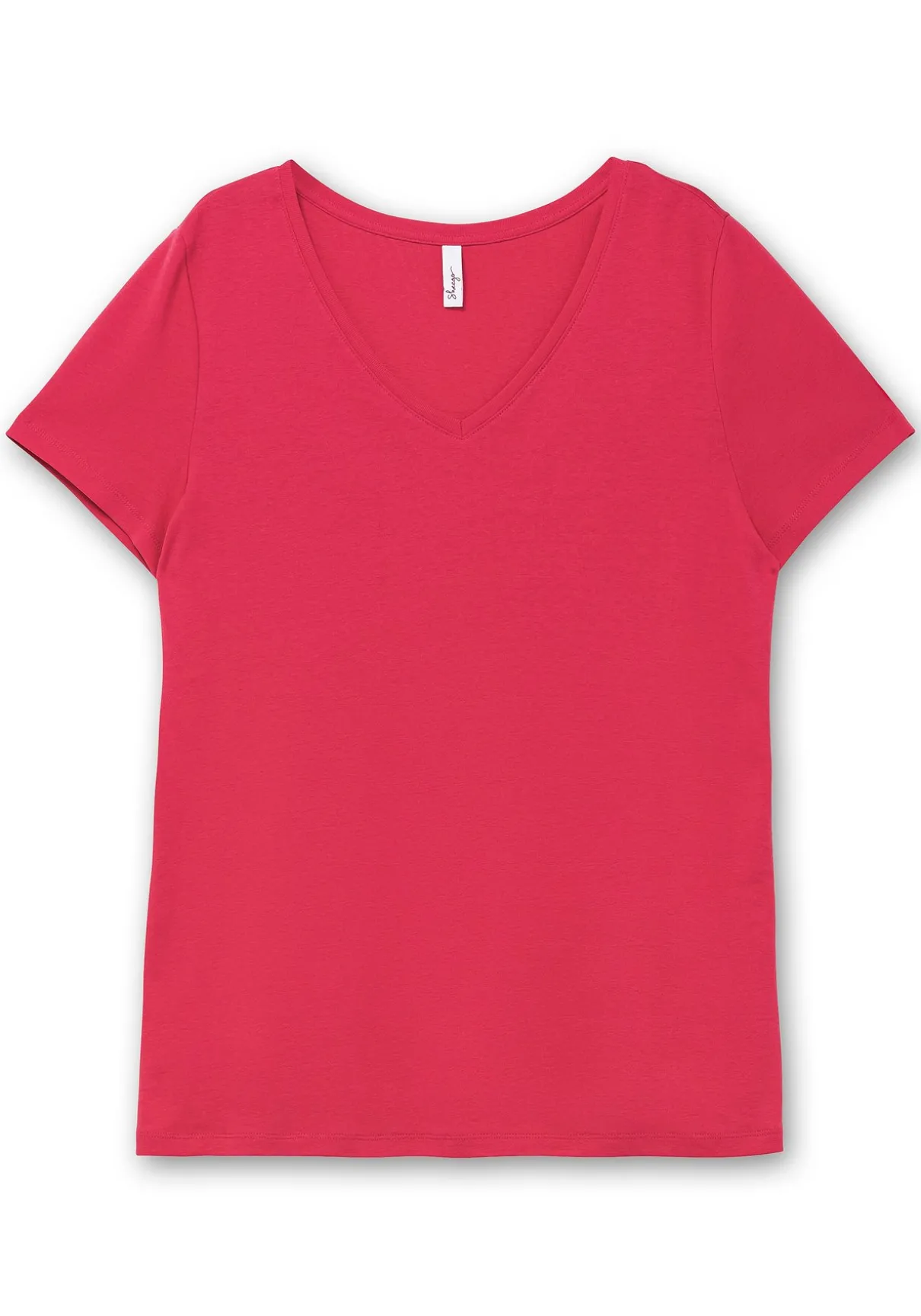 T-Shirt mit V-Ausschnitt