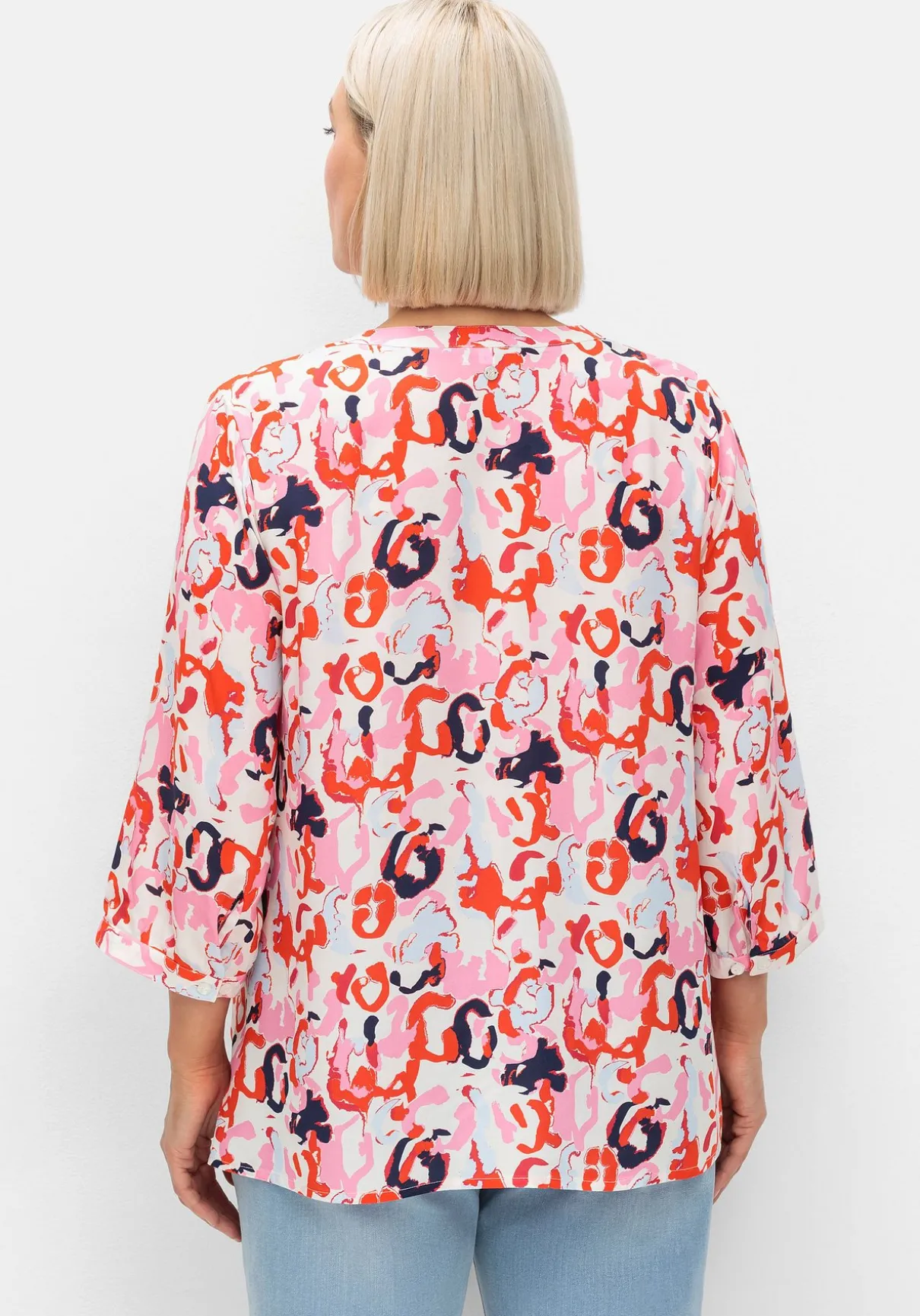 Tunika im Doppelpack, uni und gemustert