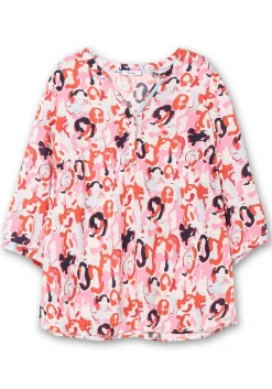 Tunika im Doppelpack, uni und gemustert