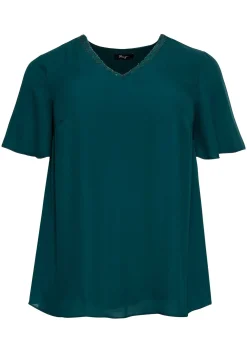 Tunika im Lagenlook mit Flügelärmeln