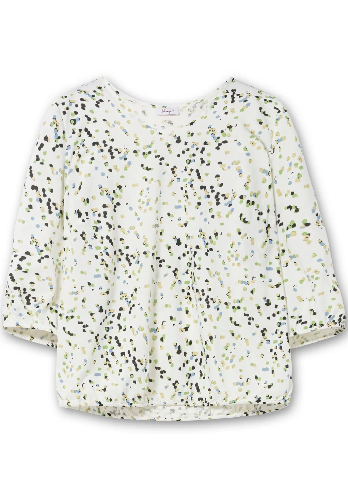 Tunika in Schlupfform, mit Blumenprint