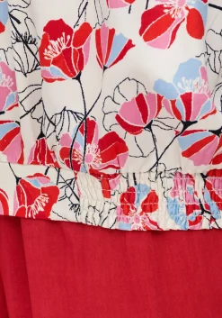 Tunika mit Flügelärmeln und Smokbund