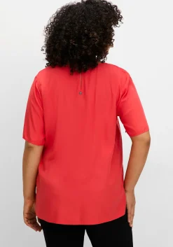 Tunika mit floralem Alloverdruck