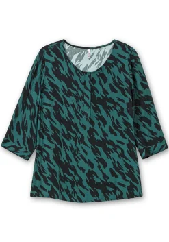 Tunika mit 3/4-Ärmeln und Alloverprint